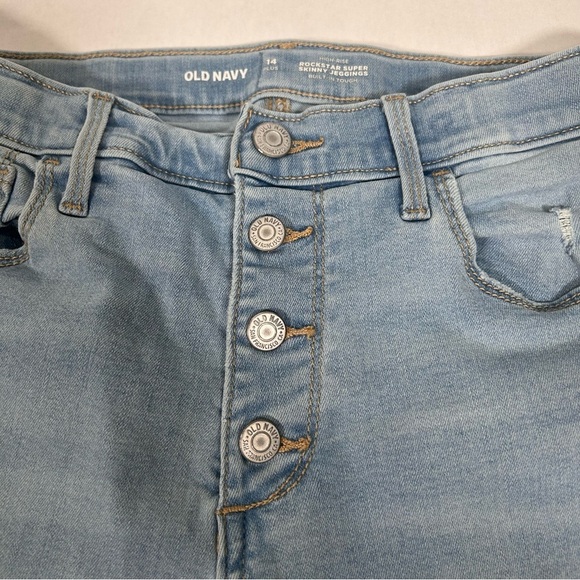 2 for$15 Old Navy High-Waisted Rockstar Super Skinny Jeggings - Picture 6 of 13